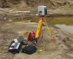 Laser point cloud scanner